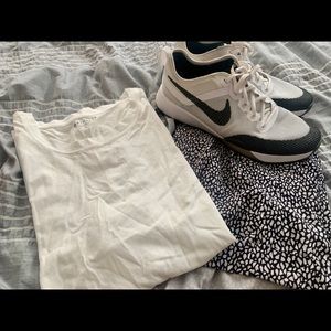 White Athleta T Shirt